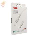 کابل شارژ آیفون ایکس او مدل NB123 لایتنینگ به TYPE-C