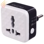 تبدیل ۳ به ۲ تایمردار و محافظ برق مدل Hadron P103