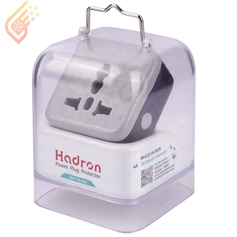 تبدیل ۳ به ۲ تایمردار و محافظ برق مدل Hadron P103