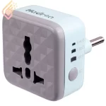 تبدیل ۳ به ۲ تایمردار و محافظ برق مدل Hadron P103