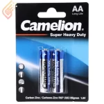 باتری قلمی کملیون مدل Camelion Super Heavy Duty 1.5V AA دوتایی