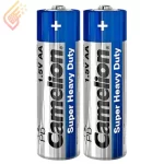 باتری قلمی کملیون مدل Camelion Super Heavy Duty 1.5V AA دوتایی