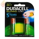 باتری قلمی شارژی دوراسل مدل Duracell Recharge Ultra 1.2V AA 2400mAh