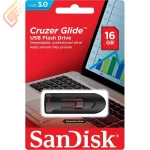 فلش مموری مموری ۱۶ گیگ سن دیسک مدل SanDisk Cruzer Glide USB3.0