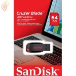 فلش مموری ۶۴ گیگ سن دیسک مدل SanDisk Cruzer Blade