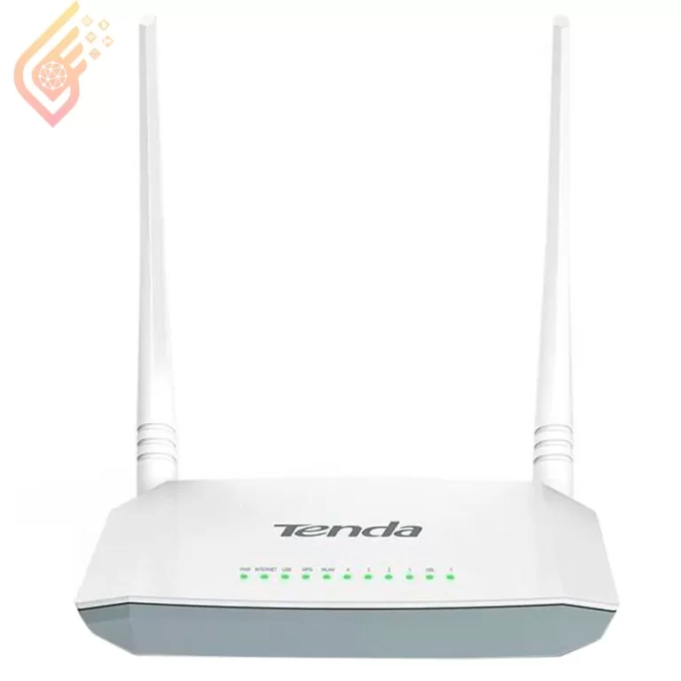 مودم روتر ۲ آنتن تندا مدل Tenda D301 V2 ADSL2+ N300