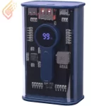 پاور بانک فست شارژ کی زا 22.5W مدل Caza N08S QC3.0 PD ظرفیت 10000