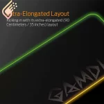 پد ماوس گیمینگ گیم دیاس مدل Gamdias NYX P3 Multi-Color 90*30