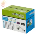 آداپتور 12 ولت 2 آمپر 12V/2A رویال مدل 1011242
