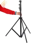 سه پایه نور و رینگ لایت پاناسان مدل Panasun-805