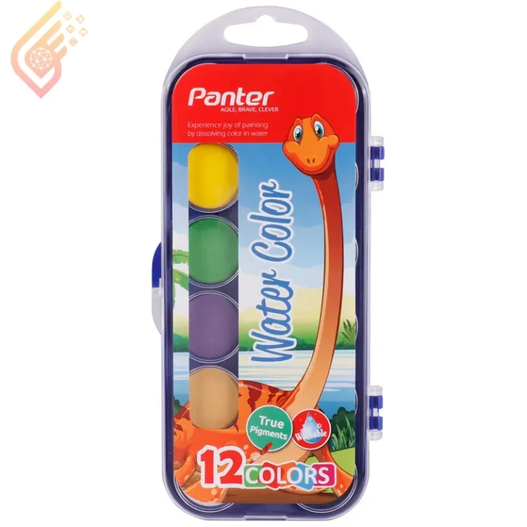 آبرنگ 12 رنگ پنتر مدل Panter PWC102