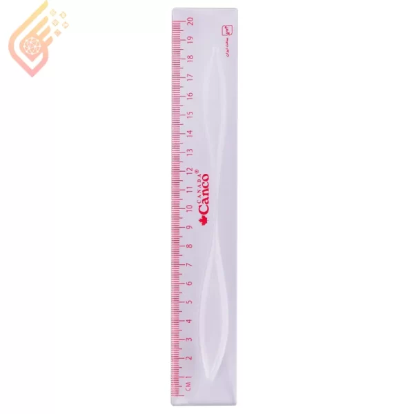 خط کش پلاستیکی کنکو Canco 20cm