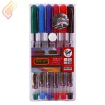 خودکار رنگی سلنا مدلی Selena SP120 0.7mm بسته 6 عددی