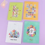 دفتر 50 برگ 2 خط پیک فدک کد 022