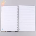 دفتر سیمی 100 برگ رحلی ایفل جلد سخت فانتزی