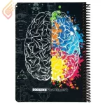 دفتر سیمی 100 برگ طرح Science Psychology دات نوت کد B05