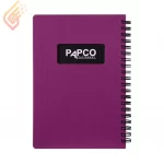 دفتر یادداشت متالیک 100 برگ پاپکو مدل Papco NB-647BC