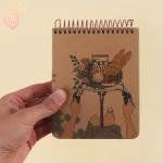 دفترچه یادداشت 100 برگ طرح فانتزی کرافت سویل کد 207