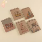 دفترچه یادداشت 100 برگ طرح فانتزی کرافت سویل کد 207