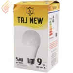 لامپ حبابی LED تاج نیو مدل Taj New E27 9W