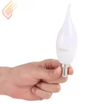 لامپ شمعی LED اشکی مات کملیون مدل Camelion E14 7W