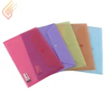 پوشه دکمه دار شفاف پاپکو Papco 105-T A4