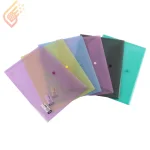 پوشه دکمه دار شفاف پاپکو Papco 105-T A4
