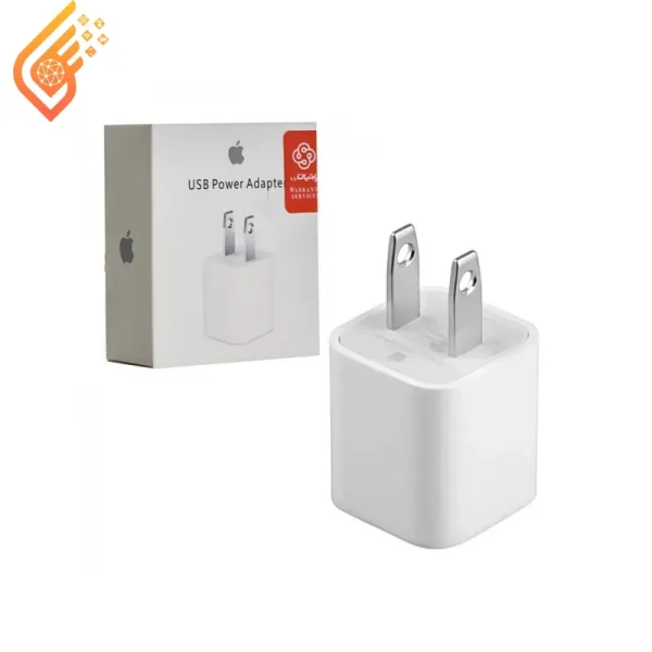 کلگی شارژر 2 شاخه اپل Apple پکدار