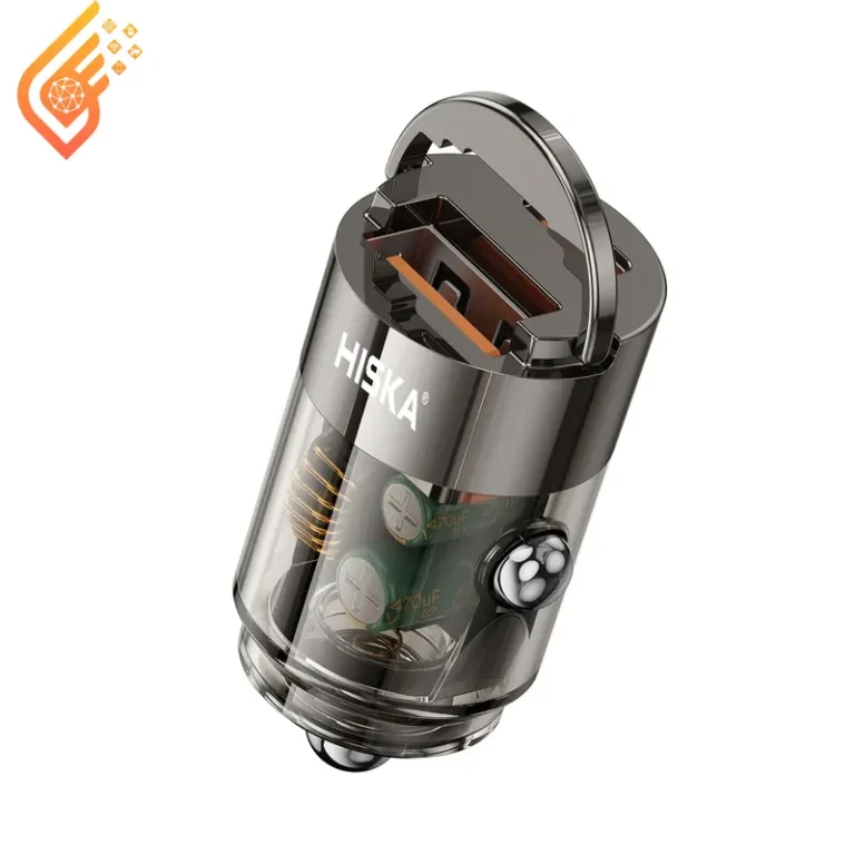 شارژر فندکی 63 وات هیسکا مدل Hiska HCC-317