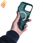 قاب گوشی اورجینال مگ سیف آیفون Mesh Cooling Shell مدل Iphone 16