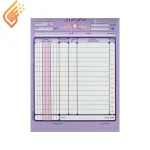 فاکتور فروش تک برگی بزرگ بدون شماره کد 021
