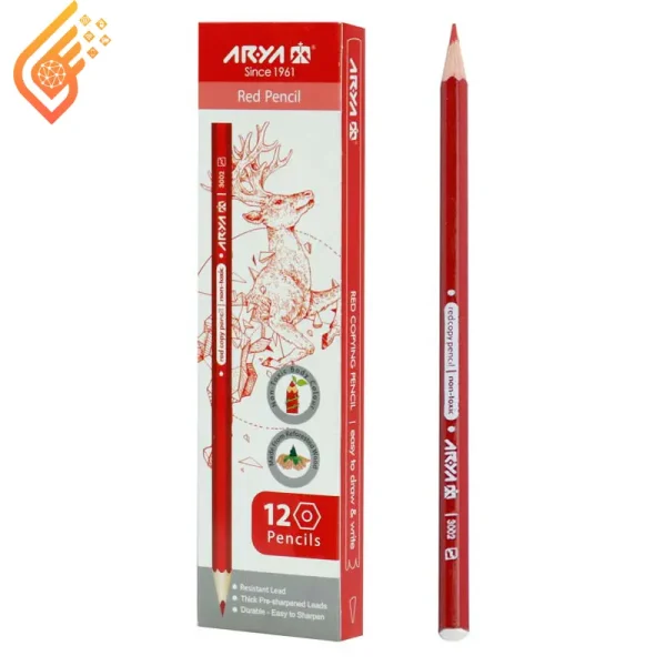 مداد قرمز آریا مدل Arya 3002