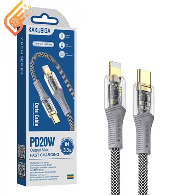 کابل تایپ سی به آیفون لایتنینگ کاکوسیگا مدل KAKUSIGA KSC-809