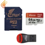 رم موبایل ویکومن مدل 64GB Micro SD 600XPlus UHS-3 A1 V30 90MB/S