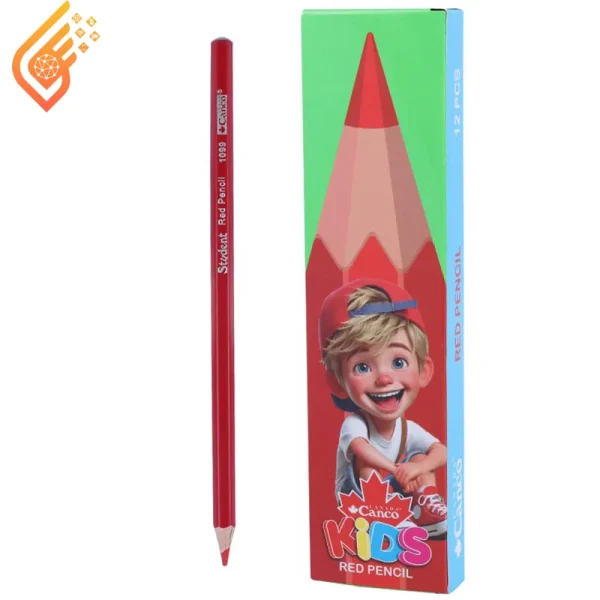 مداد قرمز کنکو مدل Canco Kids