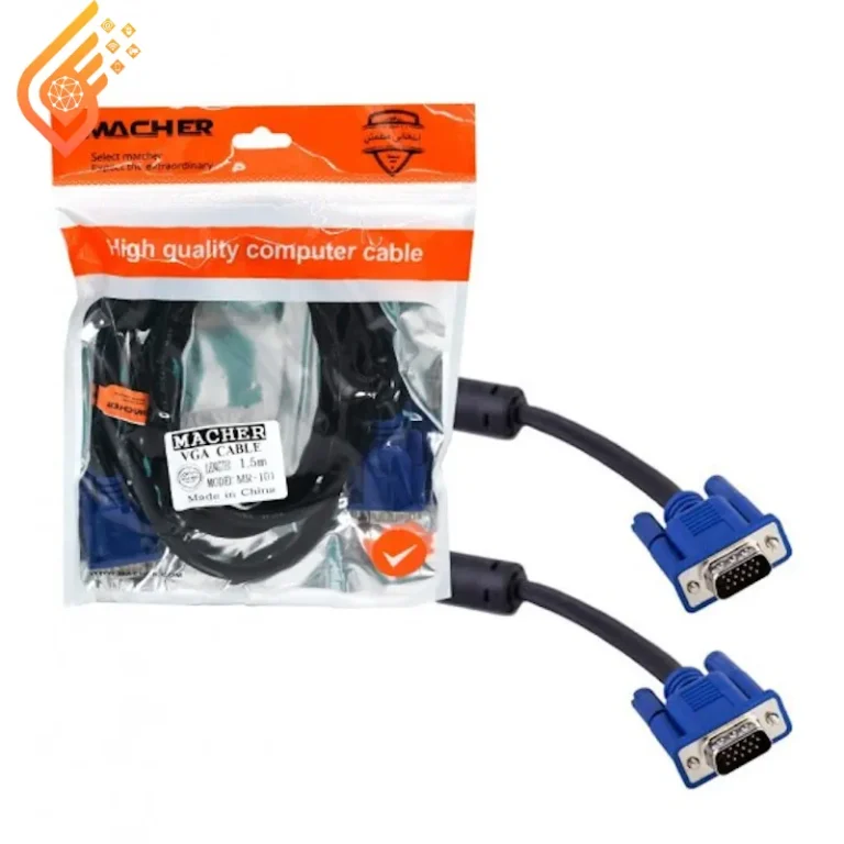 کابل تصویر VGA مچر 1.5 متری مدل Macher 4+3
