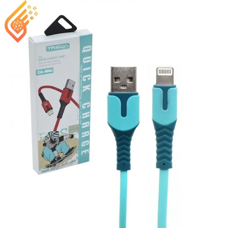 کابل آیفون لایتنینگ طول 1 متر 5 آمپر ترکا 25w مدل TREQA CA-8662