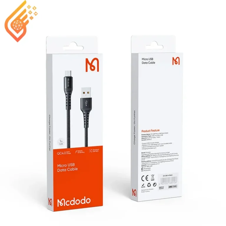 کابل اندروید میکرو USB مک دودو طول 1 متر مدل Mcdodo CA-2281