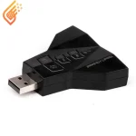 کارت صدا اکسترنال 7.1 کاناله USB پی نت P-net