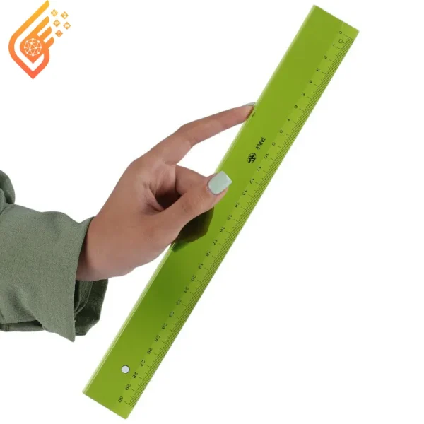 خط کش پلاستیکی لبه راپید خور تیبل Table 30cm