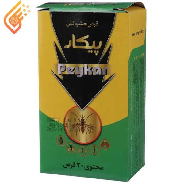 قرص حشره کش پیکار بسته 30 عددی
