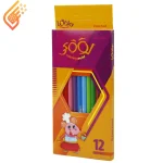 مداد رنگی 12 رنگ لوکی مدل Looky Coloring World