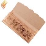پاکت پول زرکوب اکلیلی 90x190mm