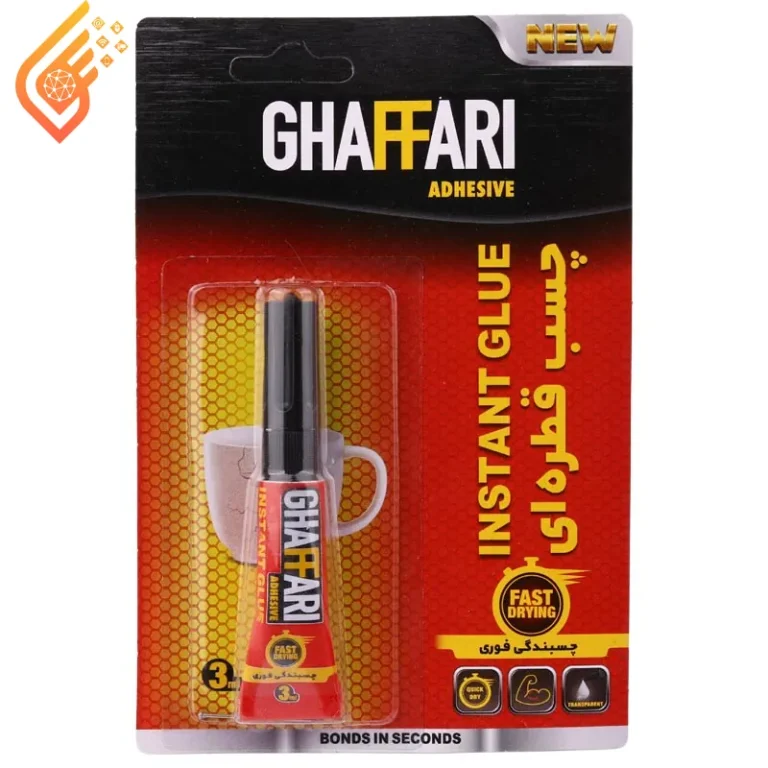 چسب قطره ای غفاری مدل super glue حجم 3 میلی لیتر