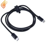 کابل دو سر تایپ سی فست شارژ 65 وات هترون HC605HB