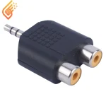 تبدیل 2 به 1 صدا RCA به AUX