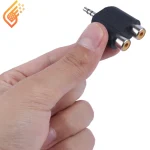 تبدیل 2 به 1 صدا RCA به AUX