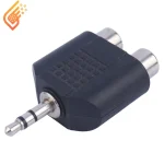تبدیل 2 به 1 صدا RCA به AUX