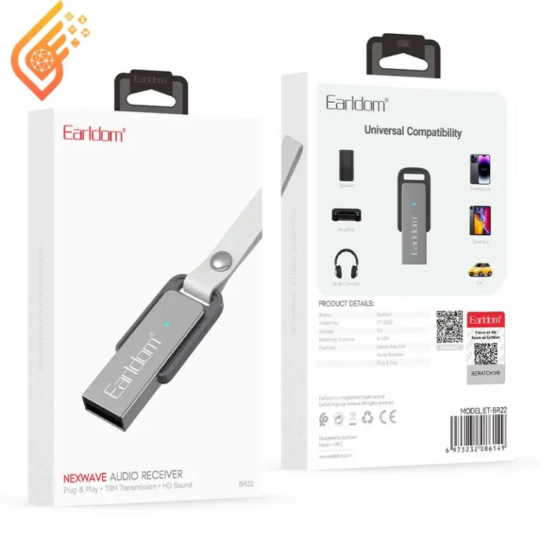 دانگل بلوتوث خودرو ارلدام مدل Earldom ET-BR22