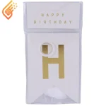 ریسه تولد تزیینی طلاکوب تولد مبارک Happy Birthday